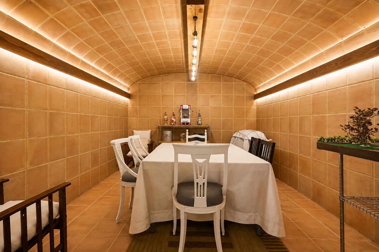 Comedor de Casa o chalet de alquiler en Sant Andreu de Llavaneres con Aire acondicionado, Calefacción y Jardín privado