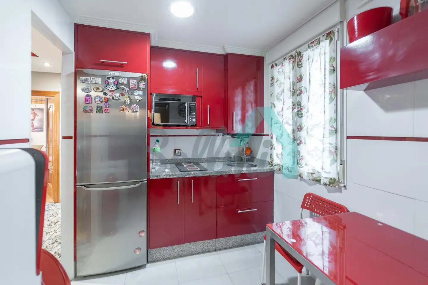 Küche von Wohnung zum Verkauf in Mieres (Asturias) mit Heizung, Abstellraum und Möbliert
