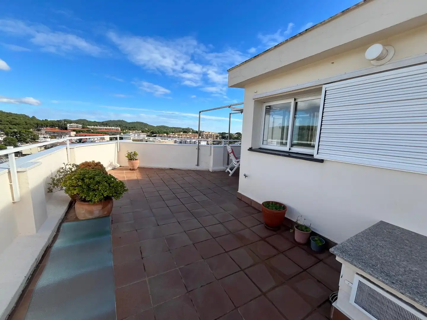 Terrasse von Dachboden zum Verkauf in Palamós mit Terrasse und Möbliert