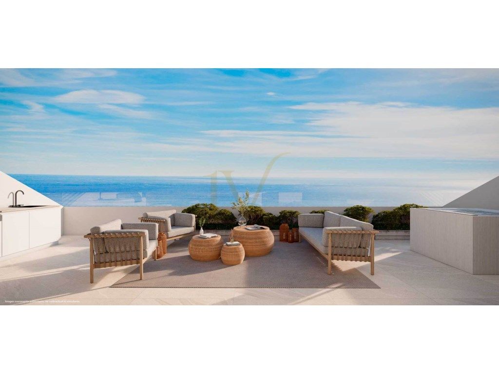 Terraza de Apartamento en venta en Fuengirola con Aire acondicionado, Jardín privado y Terraza