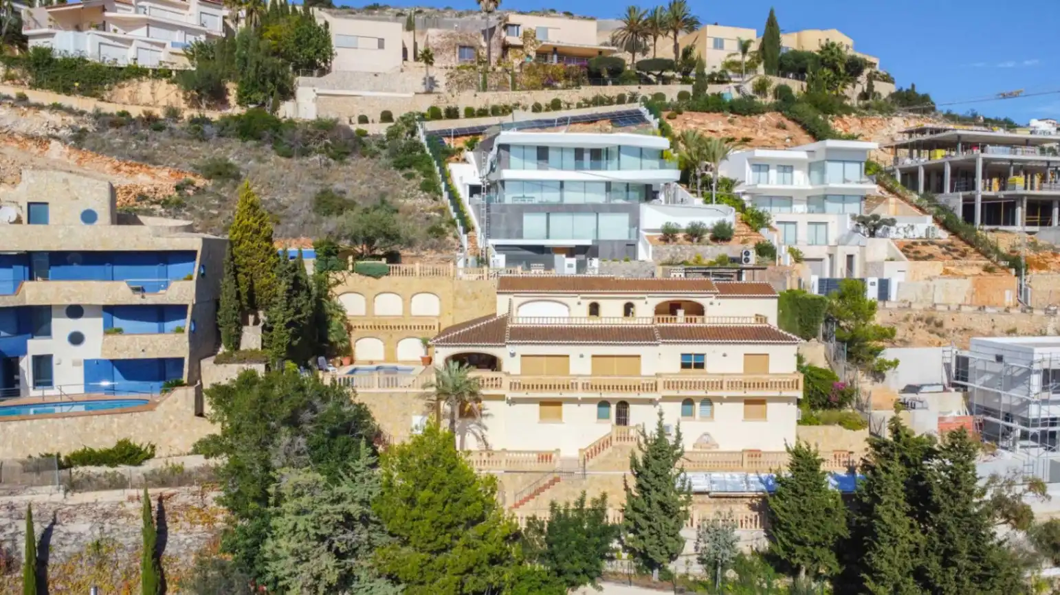 Vista exterior de Casa o chalet en venta en Jávea / Xàbia con Aire acondicionado, Calefacción y Jardín privado