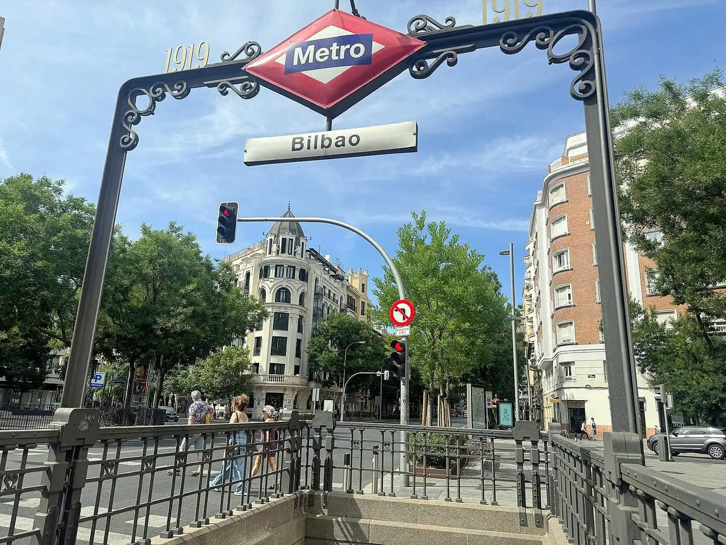 Außenansicht von Wohnung zur Miete in Madrid mit Klimaanlage, Heizung und Möbliert
