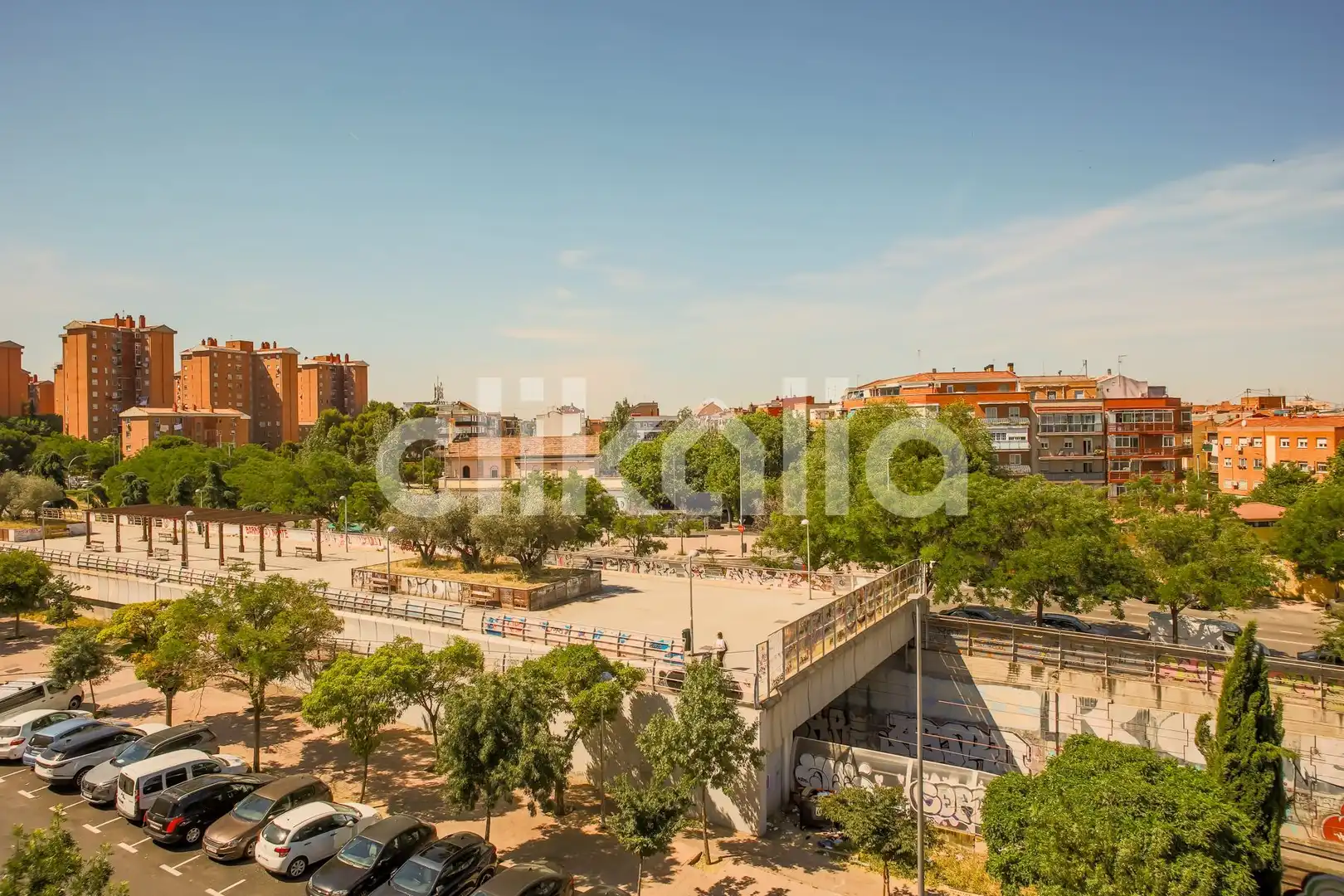 Vista exterior de Pis de lloguer en Madrid amb Calefacció i Terrassa