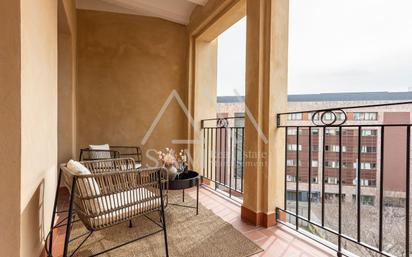 Balcony of Flat for sale in  Barcelona Capital  with Air Conditioner, Heating and Terrace