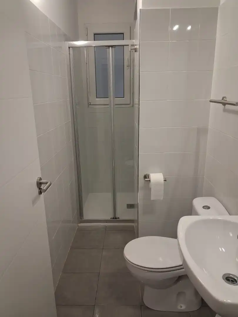 Bathroom of Flat for share in A Coruña Capital   with Private garden