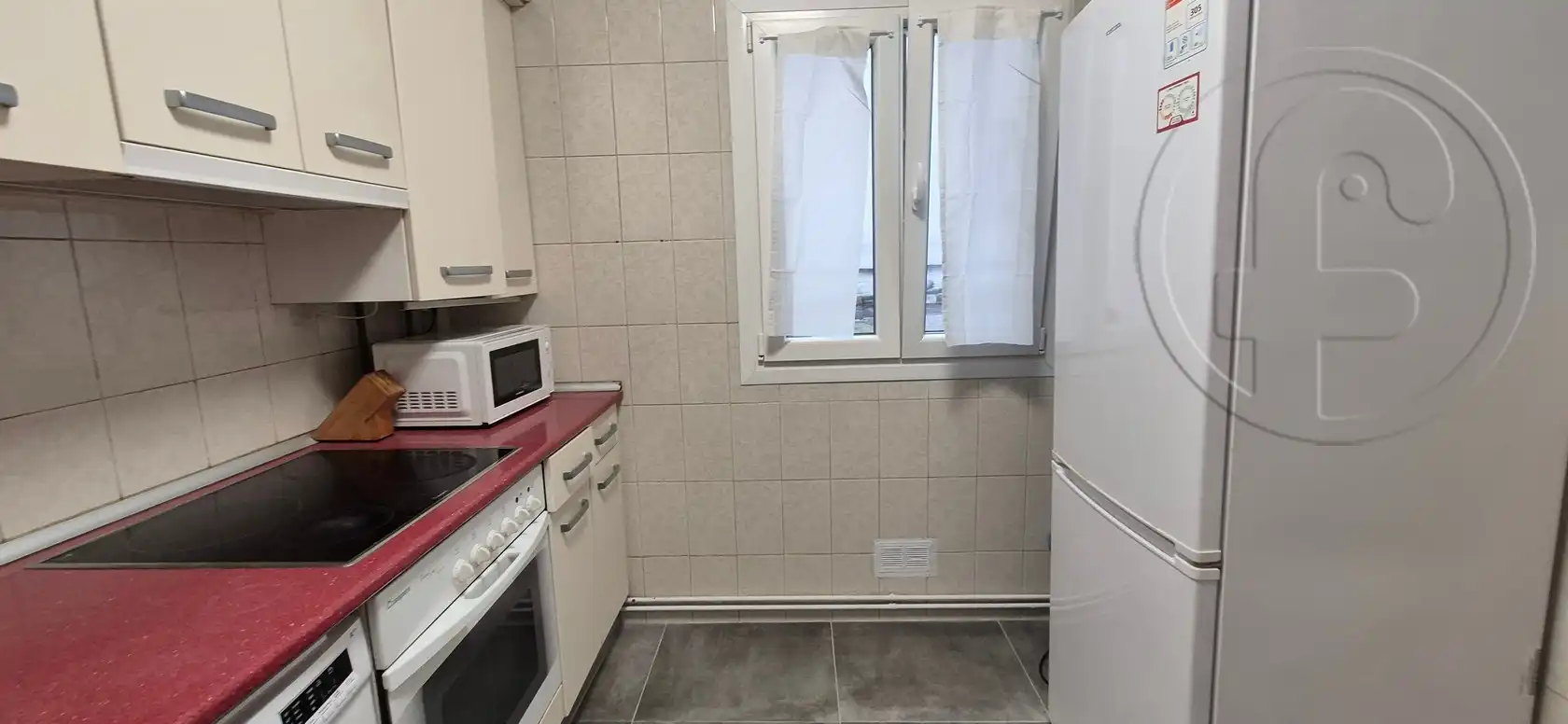Kitchen of Flat for rent in Santander  with Heating, Parquet flooring and Furnished