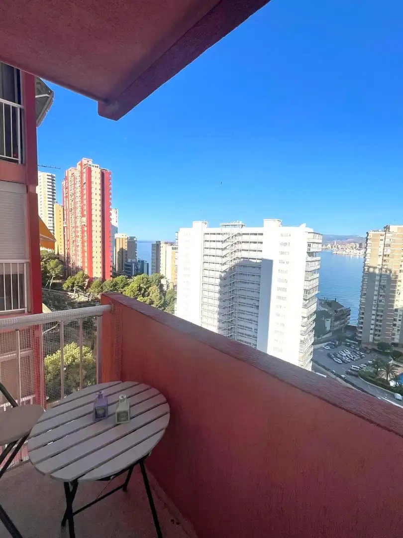 Terrassa de Apartament en venda en Benidorm amb Aire condicionat, Moblat i Balcó