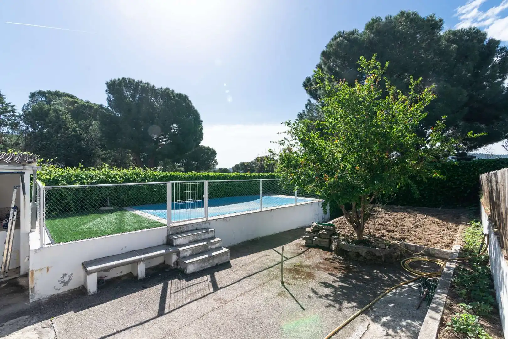 Swimming pool of Houses for sale in San Martín de Valdeiglesias  with Air Conditioner, Heating and Private garden