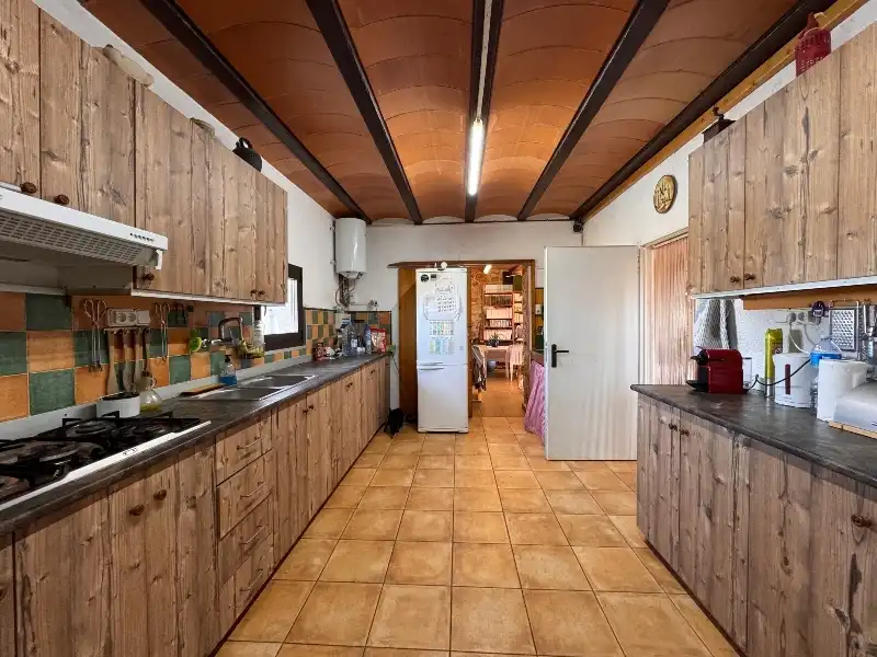 Cocina de Finca rústica en venta en Albons con Jardín privado, Terraza y Trastero