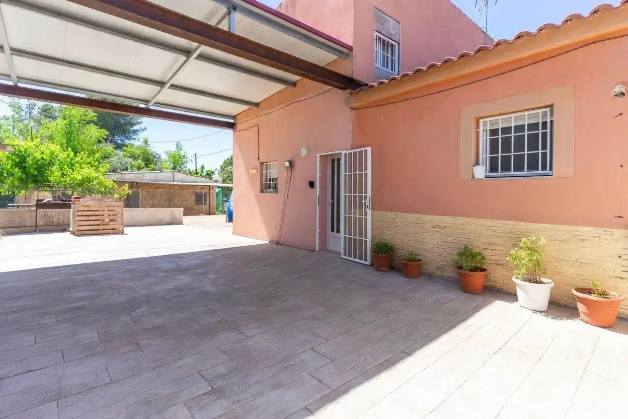 Terraza de Finca rústica en venta en Las Torres de Cotillas con Aire acondicionado, Jardín privado y Trastero