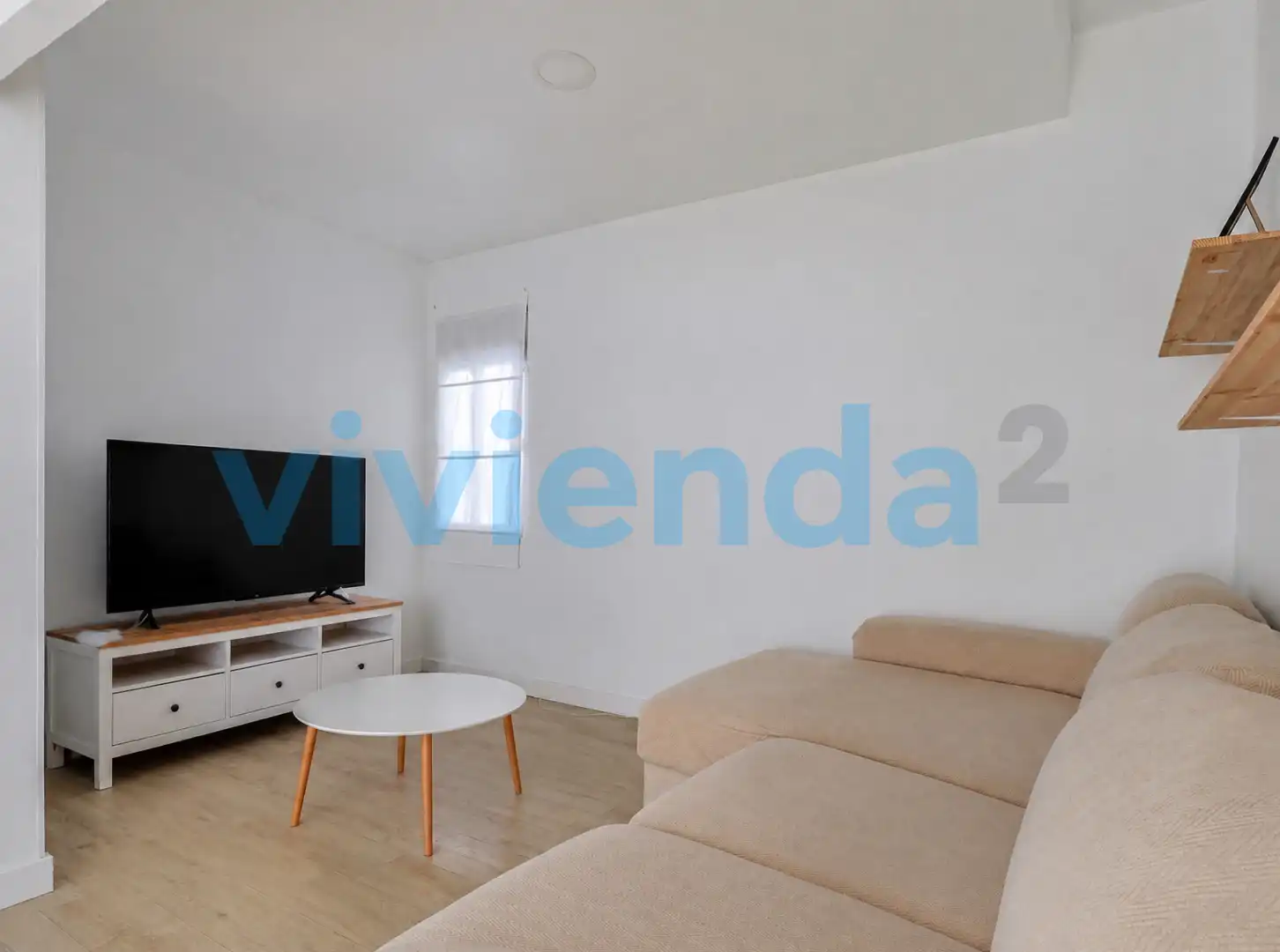 Sala d'estar de Àtic en venda en Madrid amb Aire condicionat, Calefacció i Terrassa