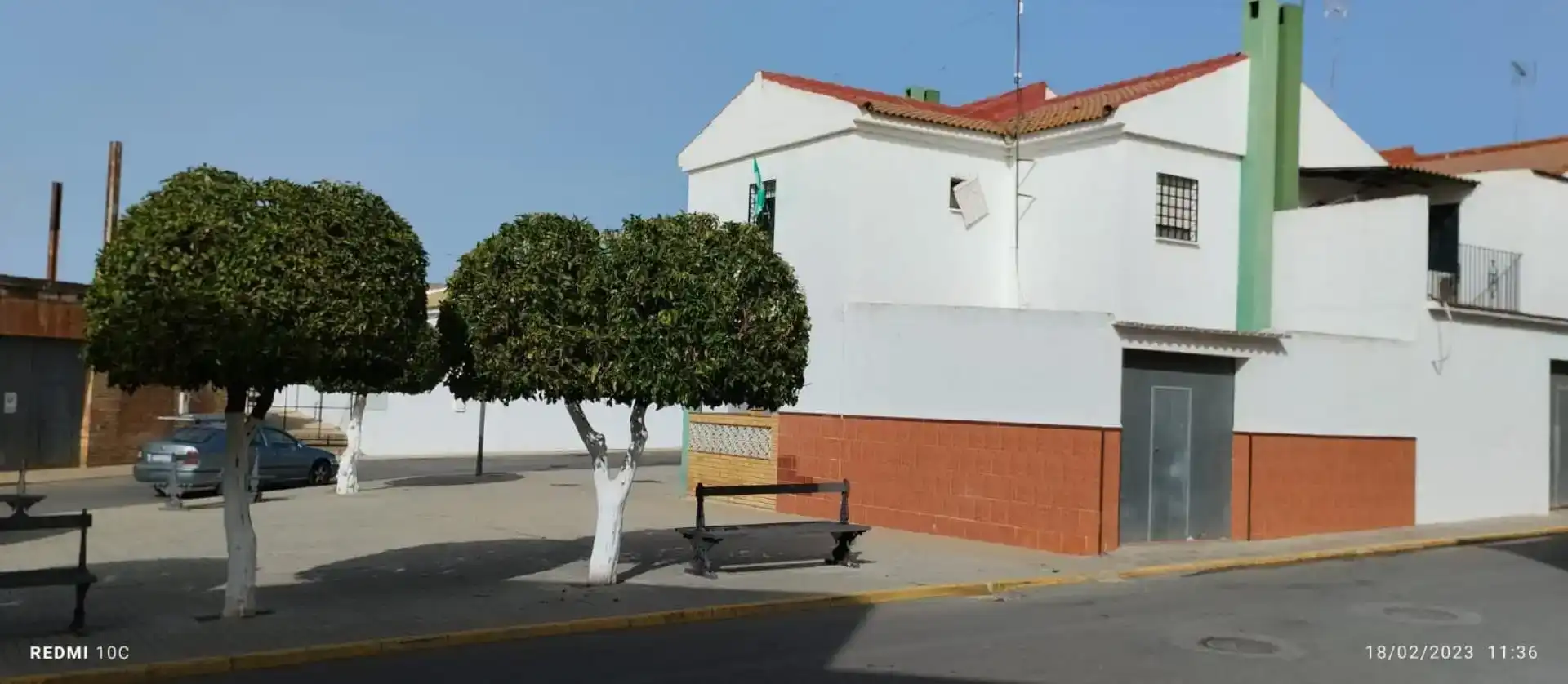 Vista exterior de Casa adosada en venda en Escacena del Campo