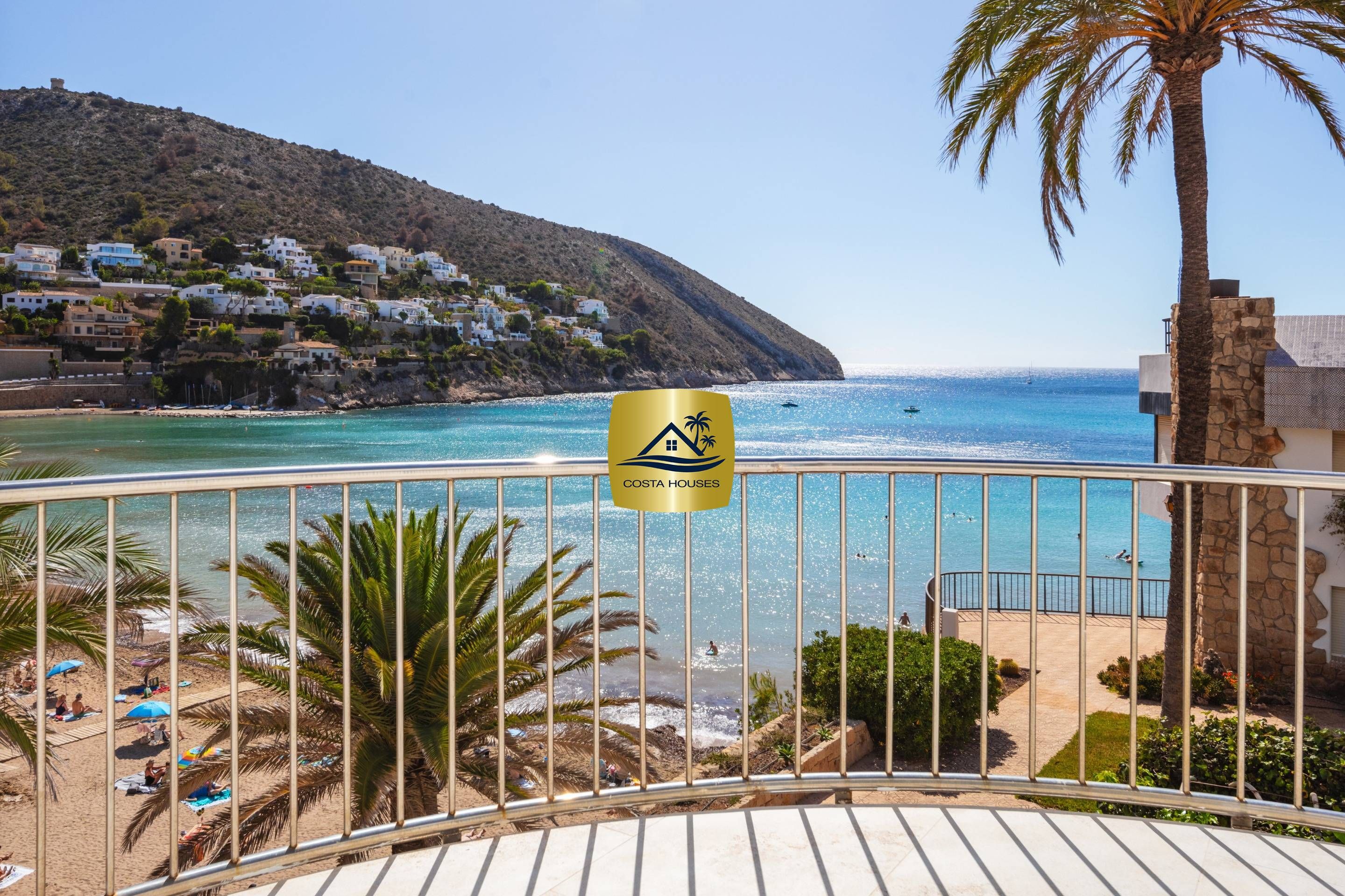 Exterior view of House or chalet for sale in Moraira  with Air Conditioner, Heating and Private garden