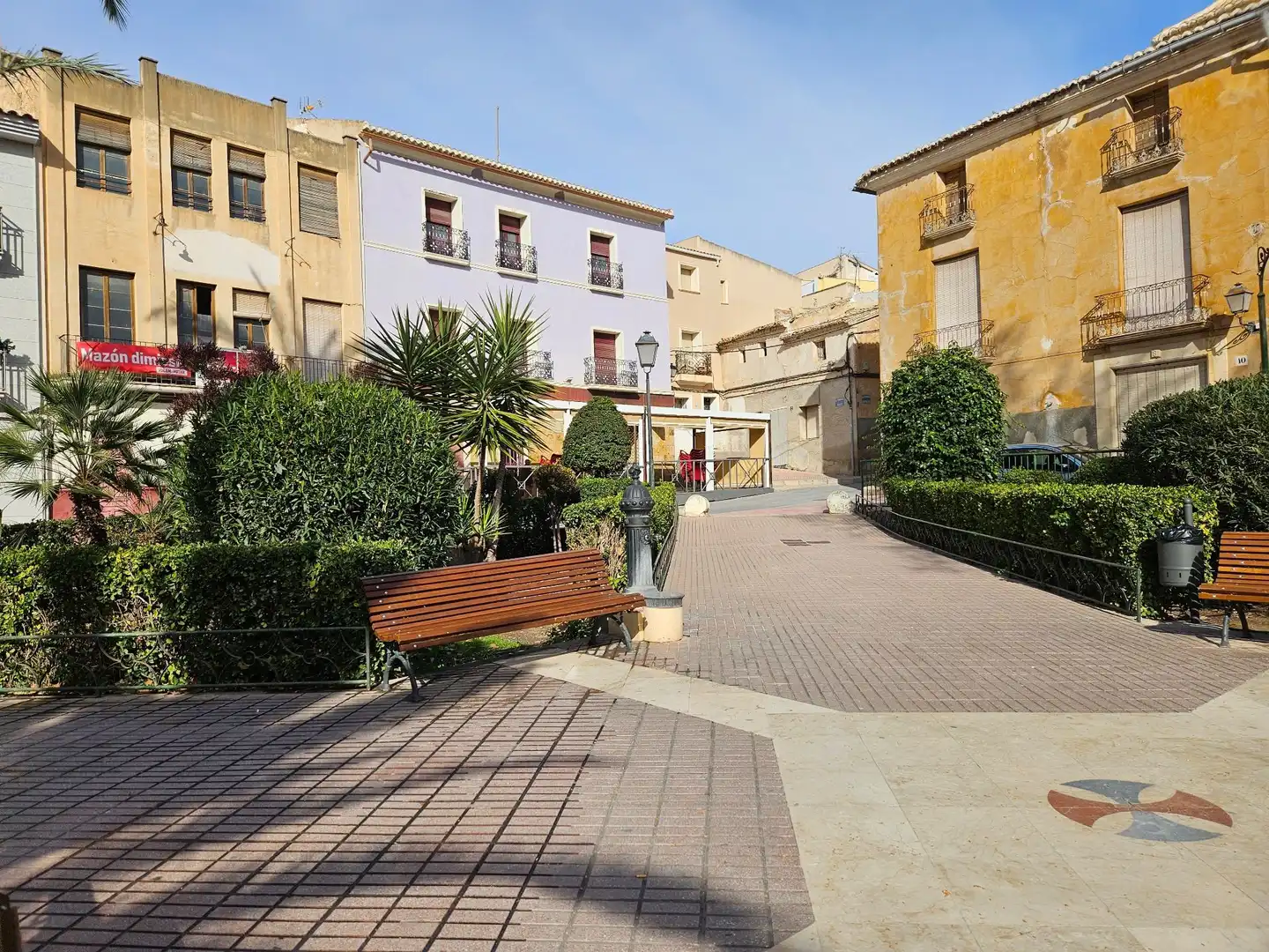 Vista exterior de Casa adosada en venta en Monóvar  / Monòver con Aire acondicionado, Calefacción y Jardín privado