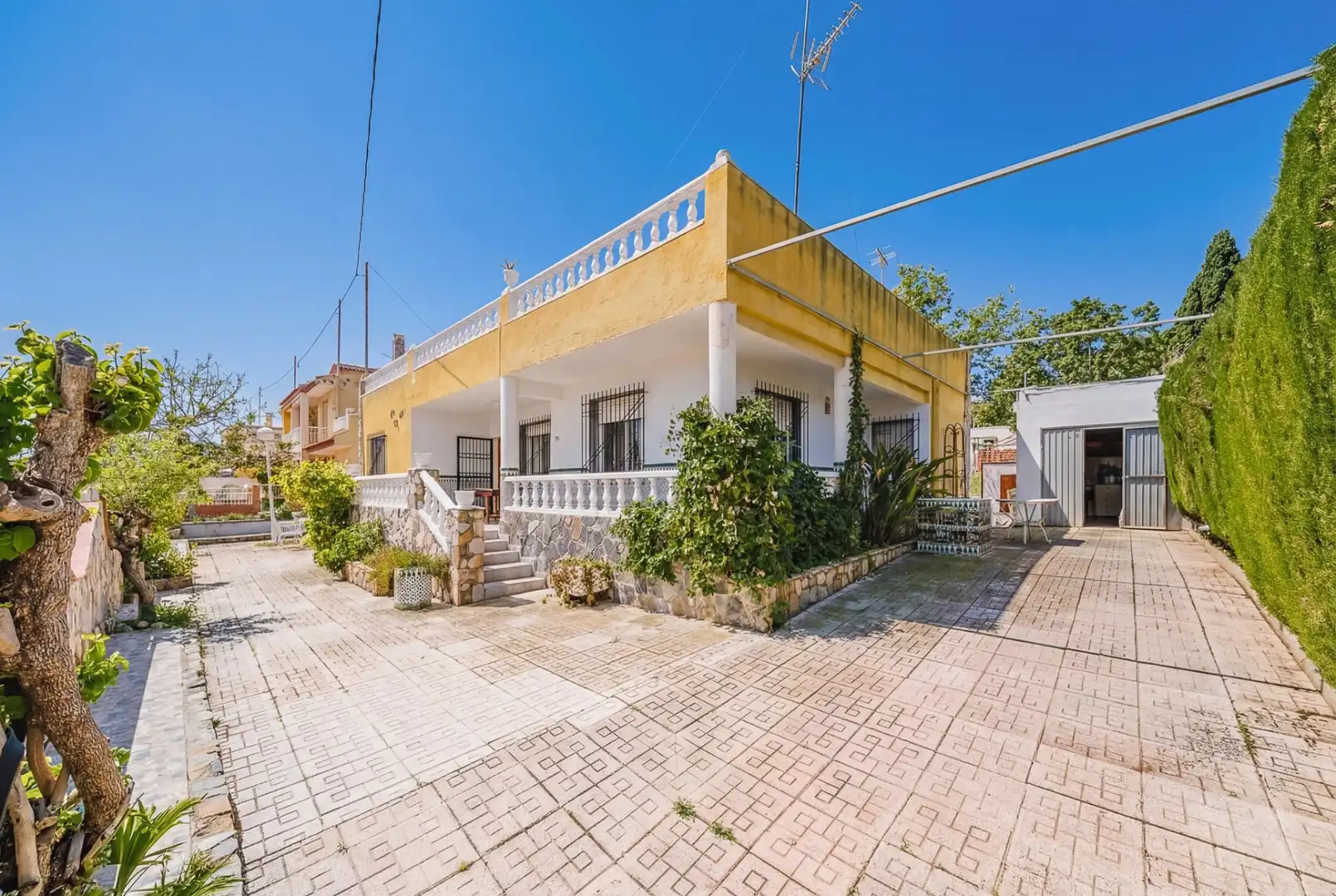 Vista exterior de Casa o chalet en venta en Cartagena con Aire acondicionado