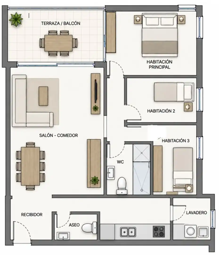 Flat with lift for sale in Xuquer