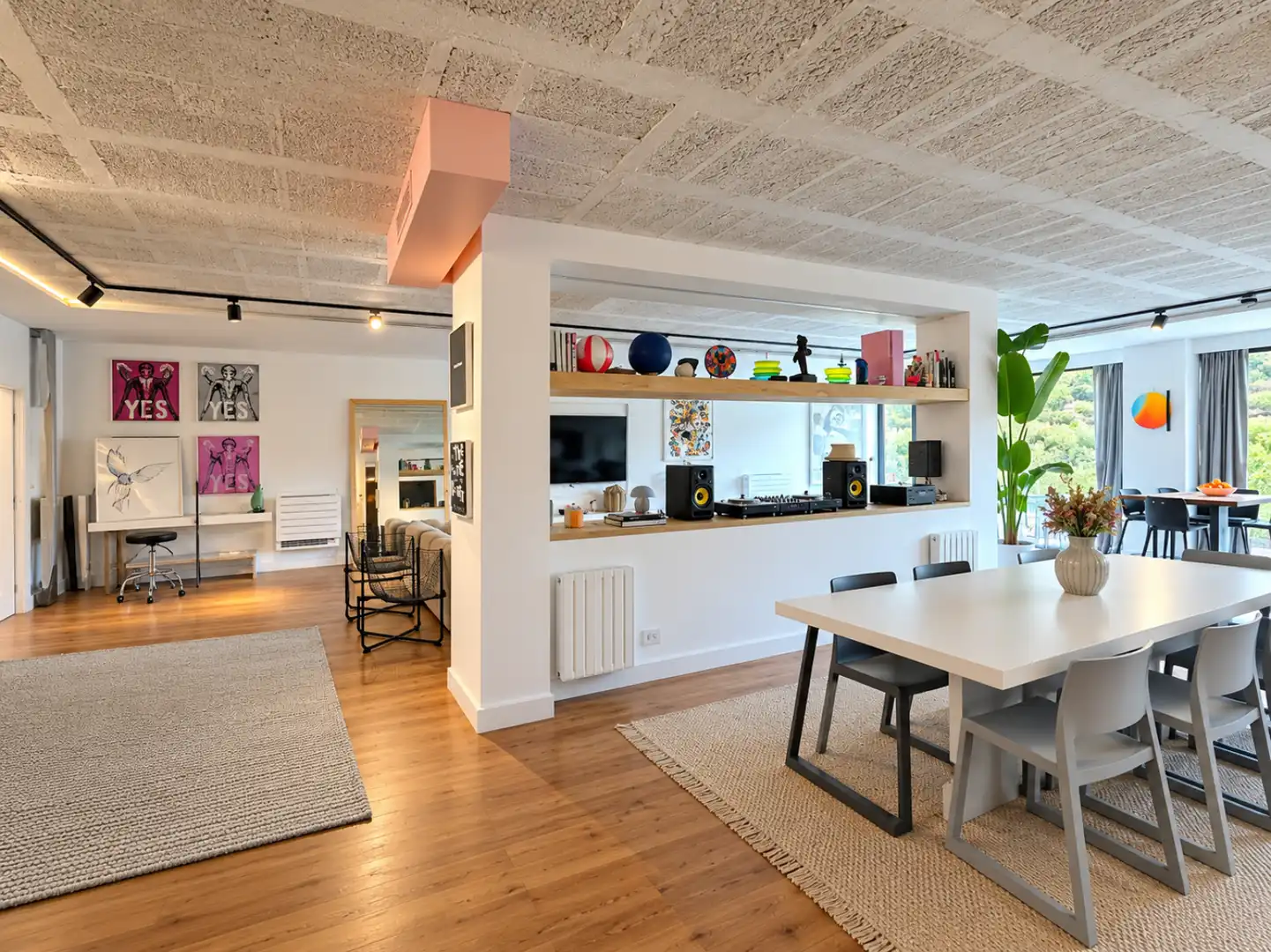 Sala de estar de Piso en venta en Campanet con Calefacción y Jardín privado