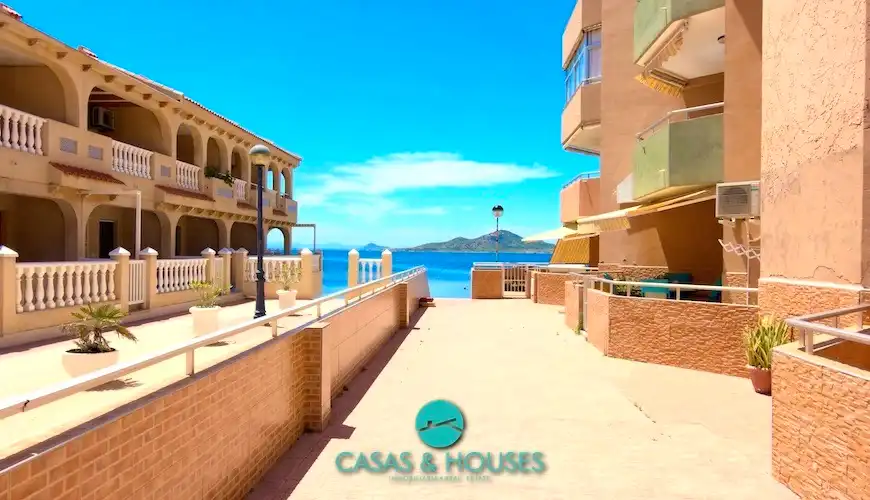 Exterior view of Apartments for sale in La Manga del Mar Menor  with Air Conditioner, Heating and Terrace
