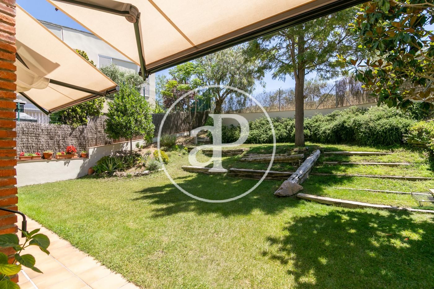 Jardín de Casa o chalet en venta en Sant Just Desvern con Aire acondicionado, Calefacción y Jardín privado