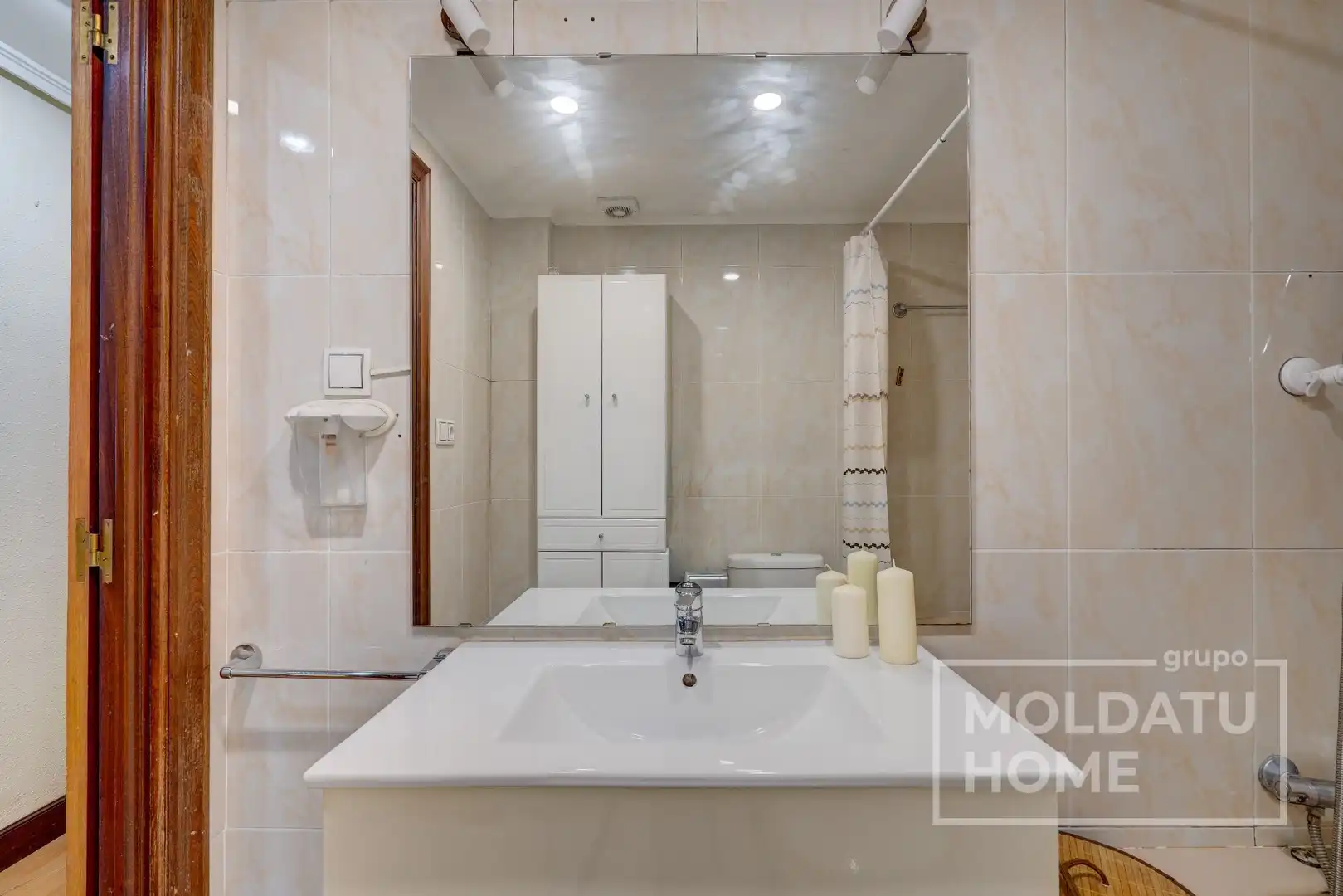 Bathroom of Flat for sale in Andoain  with Heating, Terrace and Furnished