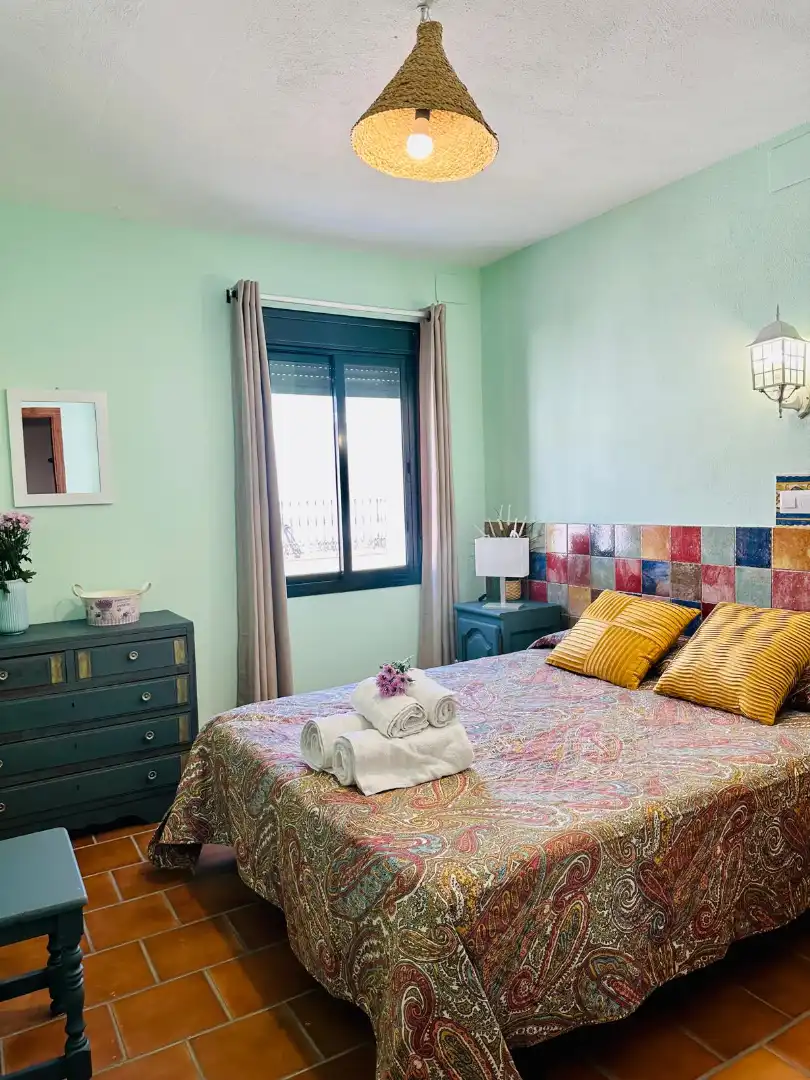 Bedroom of Flat for sale in Aracena  with Air Conditioner, Furnished and Oven