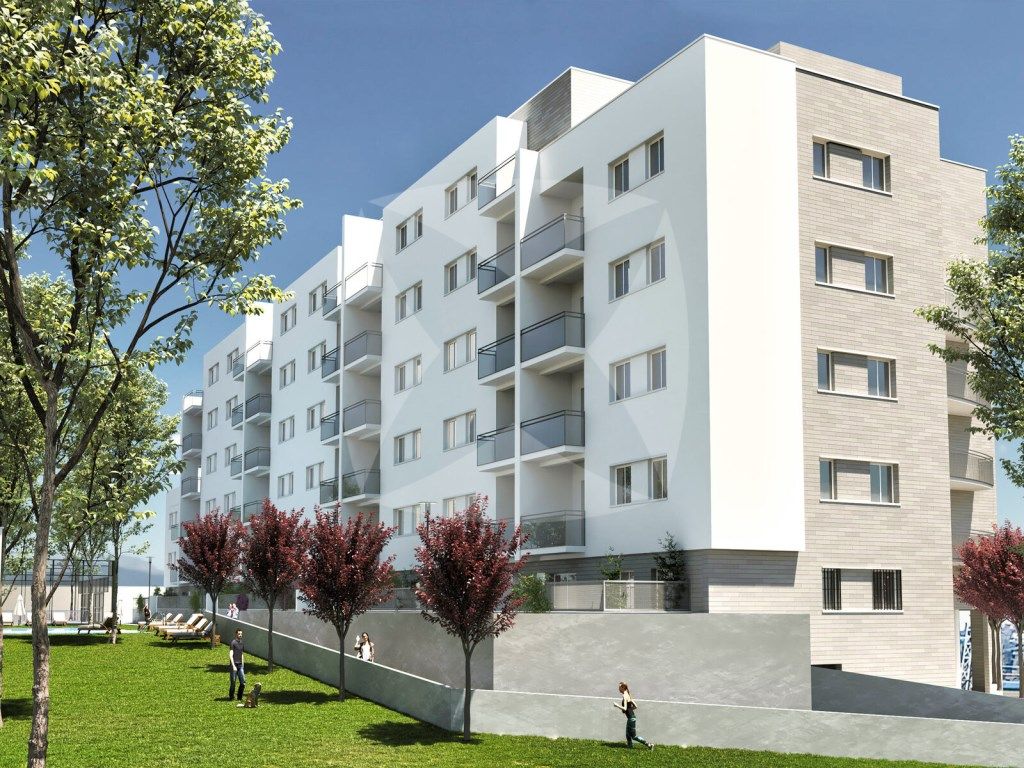 Exterior view of Flat for sale in Badajoz Capital  with Private garden, Terrace and Community pool