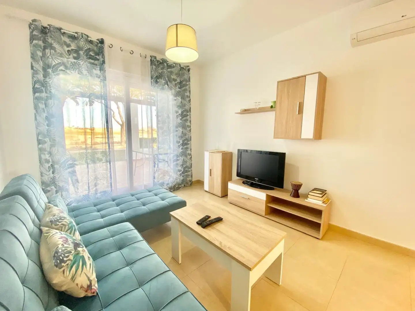 Sala de estar de Planta baja de alquiler en Torre-Pacheco con Aire acondicionado, Calefacción y Jardín privado