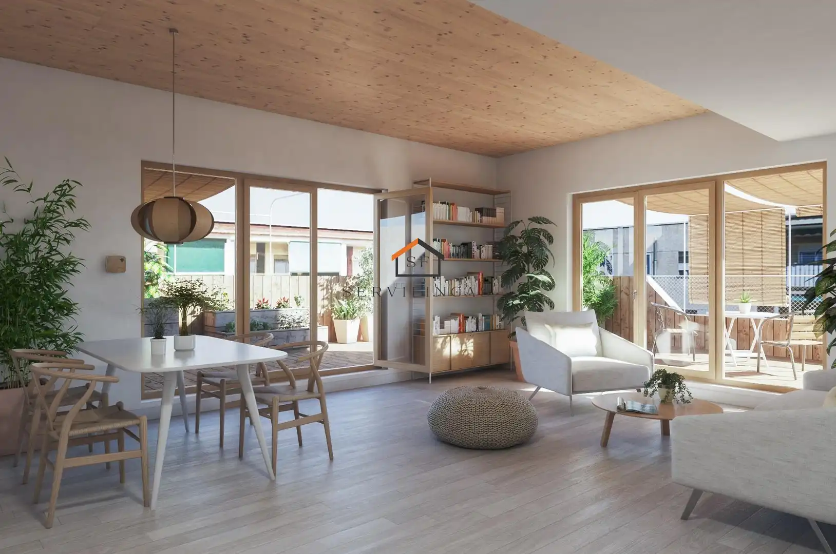 Wohnzimmer von Wohnung zum Verkauf in Madrid mit Heizung