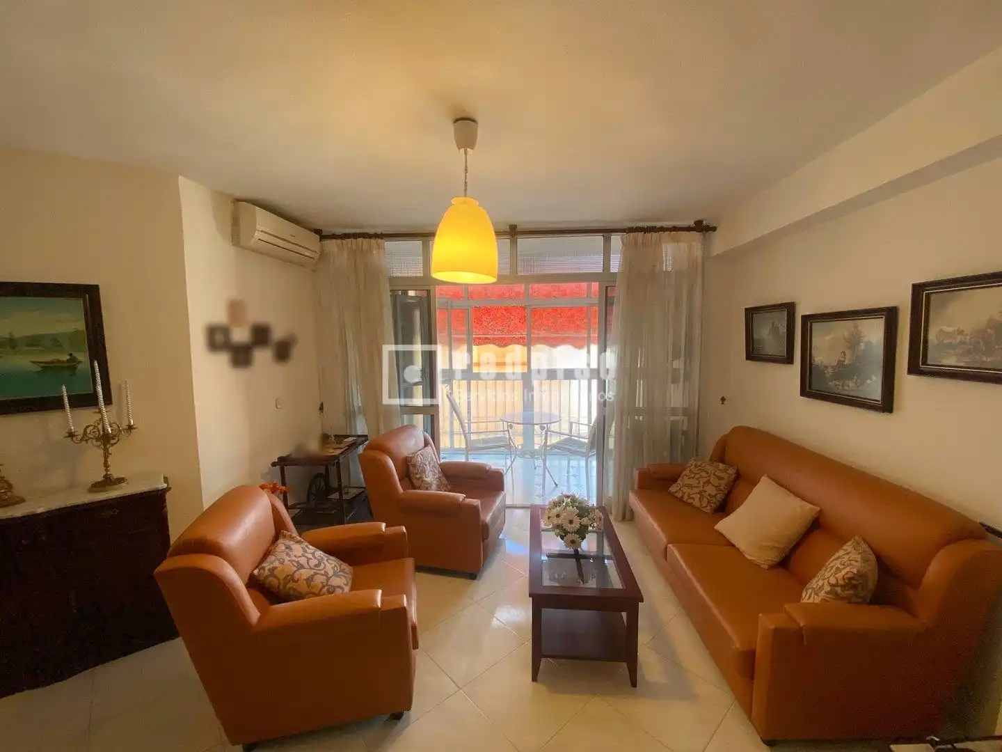 Living room of Flat for sale in Málaga  with Air Conditioner, Heating and Terrace