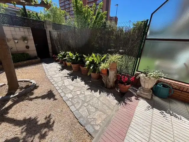 Terrace of Detached homes for sale in Zaragoza  with Heating, Private garden and Terrace