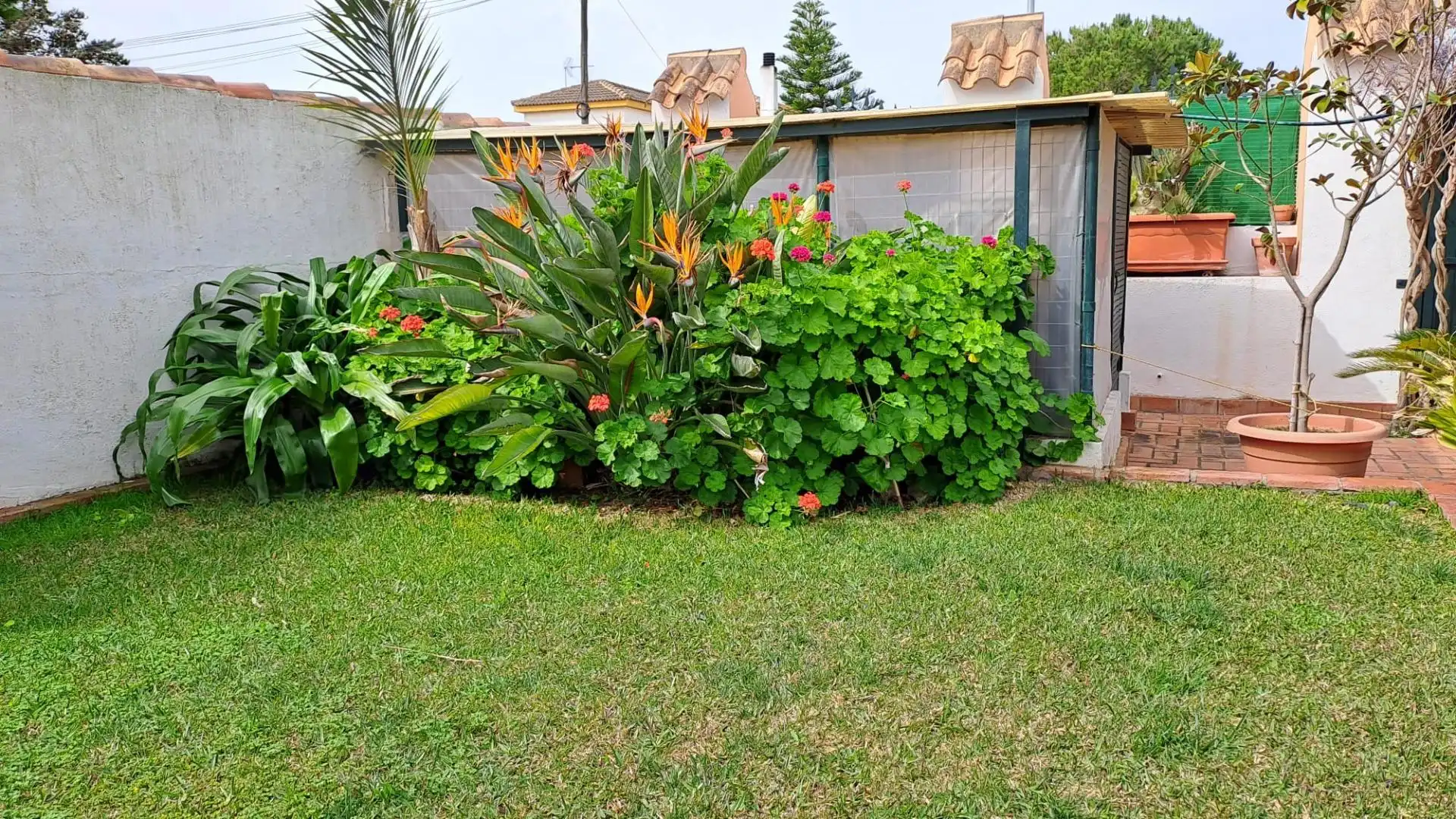 Garden of Houses for sale in Chiclana de la Frontera  with Heating, Private garden and Storage room