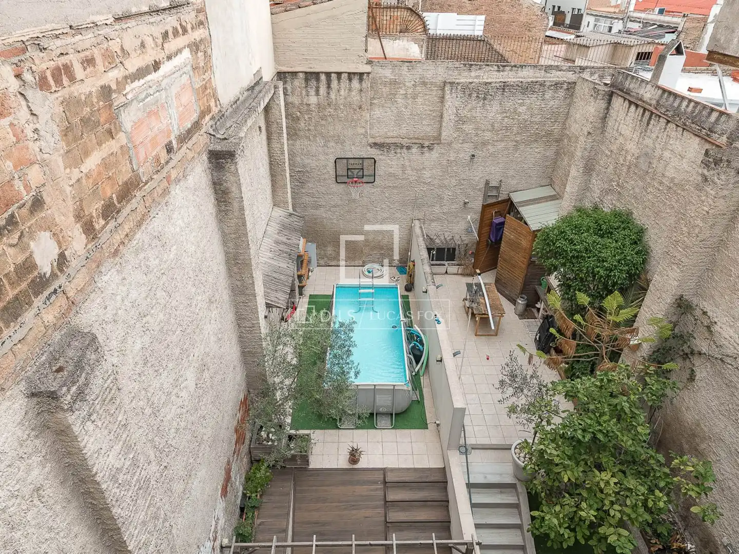 Terrassa de Casa o xalet en venda en Barcelona amb Aire condicionat, Terrassa i Piscina