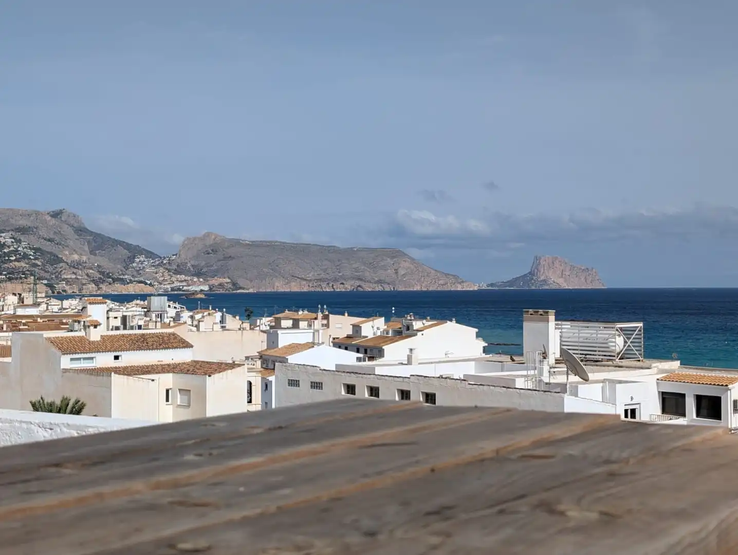 Vista exterior de Ático en venta en Altea con Aire acondicionado