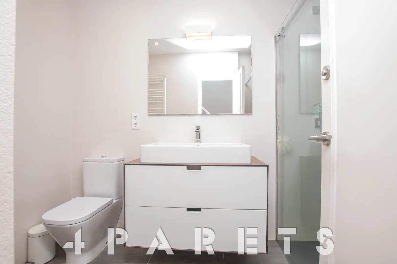 Baño de Casa adosada de alquiler en Vilassar de Dalt con Aire acondicionado, Calefacción y Jardín privado