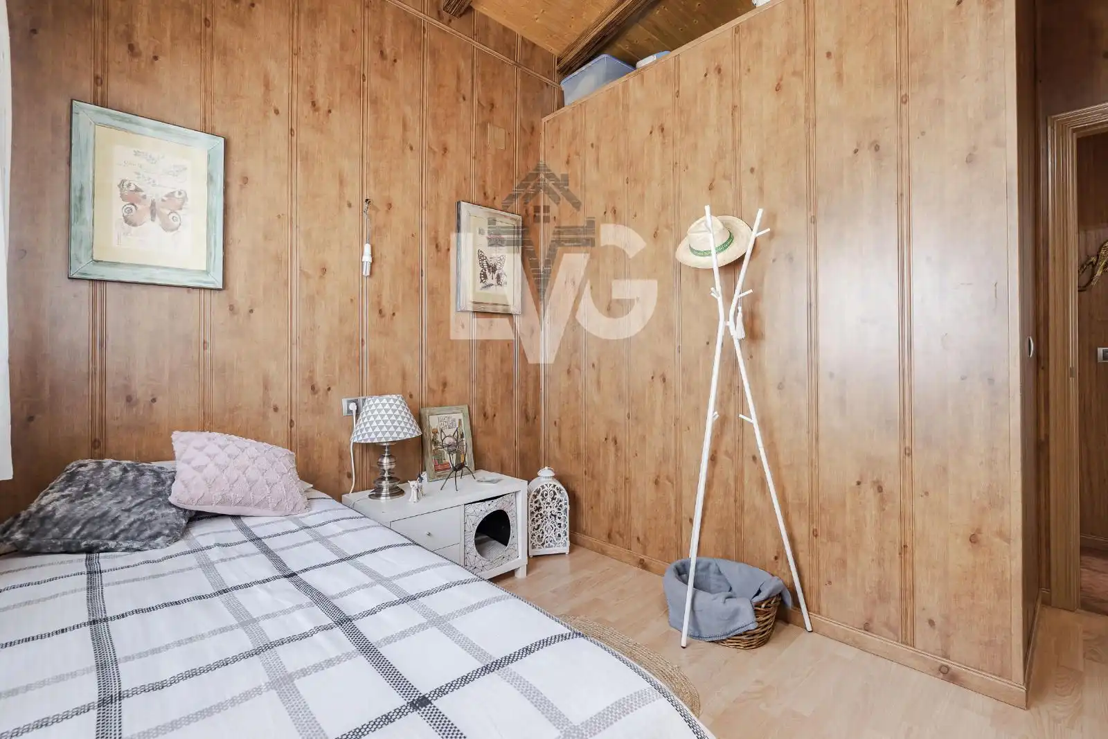Schlafzimmer von Haus oder Chalet zum Verkauf in Valdetorres de Jarama mit Klimaanlage, Heizung und Privatgarten