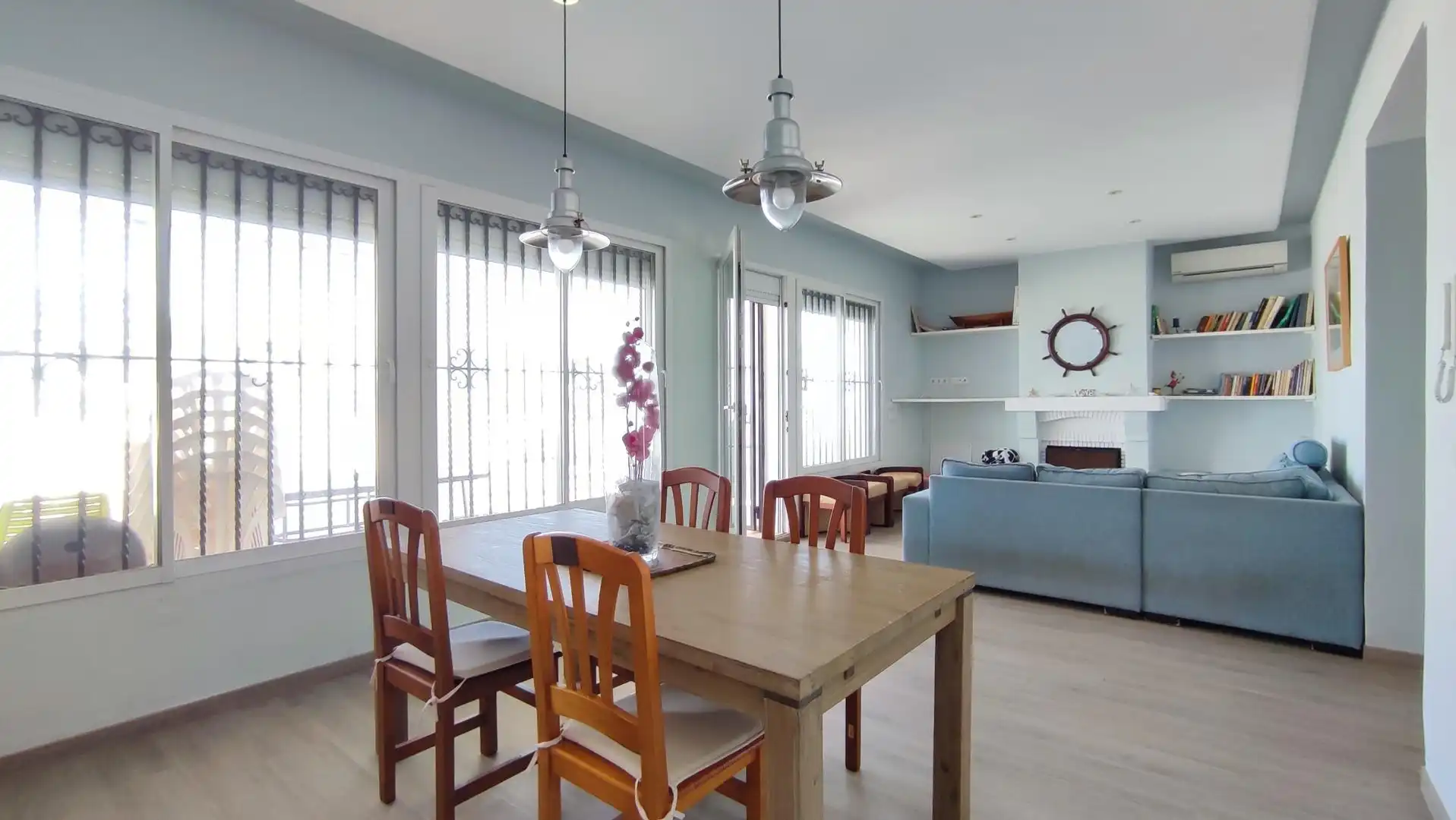 Dining room of Houses for sale in Miramar  with Air Conditioner and Terrace