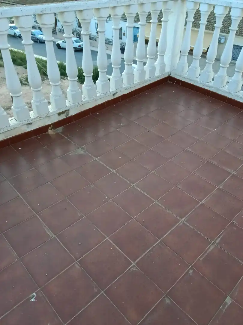 Terrassa de Casa adosada en venda en Fuente Álamo de Murcia amb Aire condicionat, Terrassa i Balcó