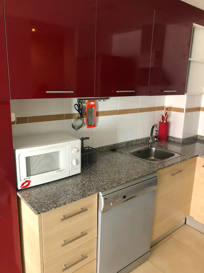 Kitchen of Flat for sale in Oropesa del Mar / Orpesa  with Air Conditioner, Terrace and Furnished