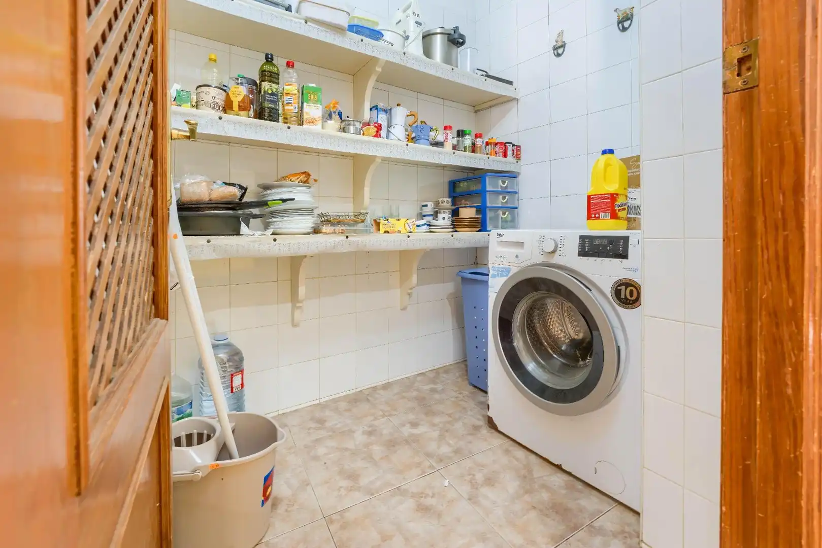 Cocina de Casa adosada en venta en La Palma del Condado con Aire acondicionado, Calefacción y Terraza