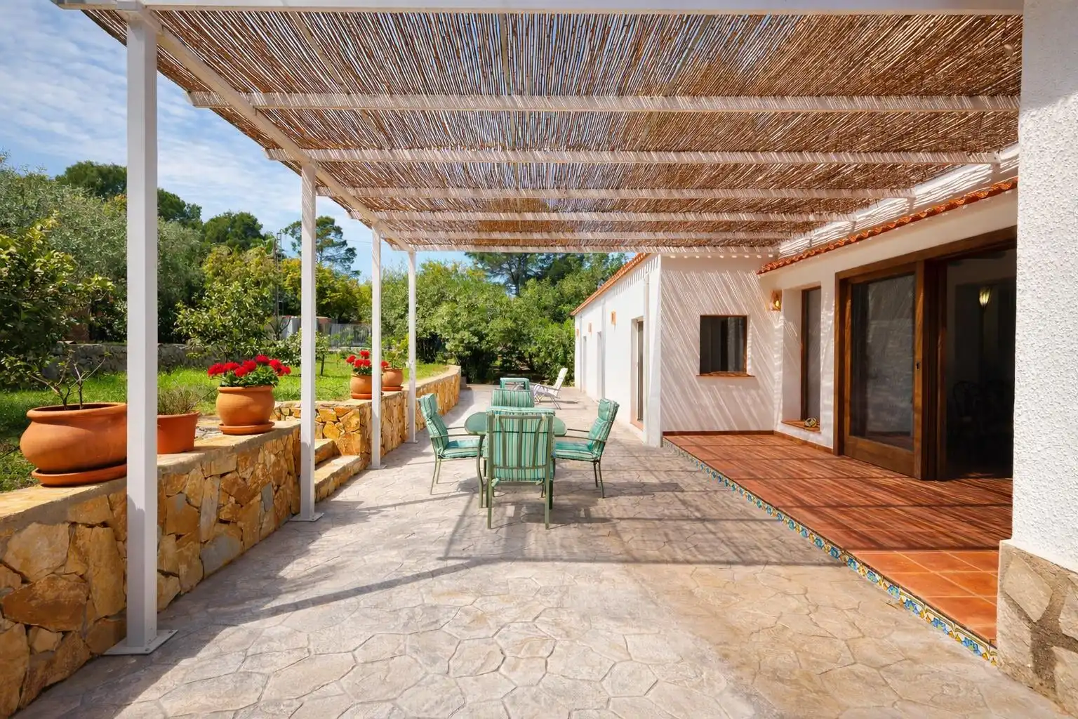 Terrassa de Casa o xalet en venda en La Sella