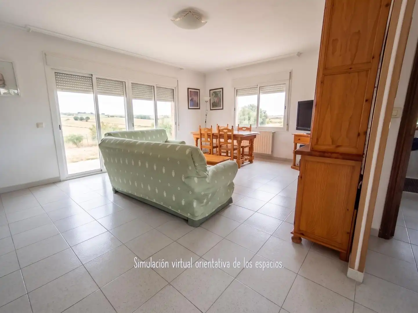 Sala de estar de Casa o chalet en venta en Ourense Capital  con Calefacción, Jardín privado y Terraza