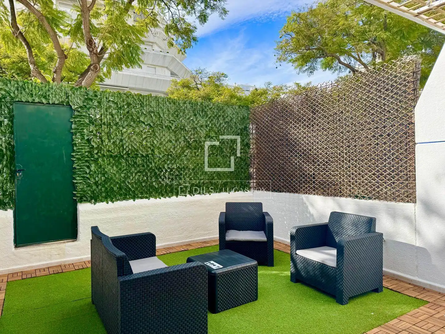 Terrace of Flat for sale in Marbella  with Air Conditioner, Private garden and Storage room