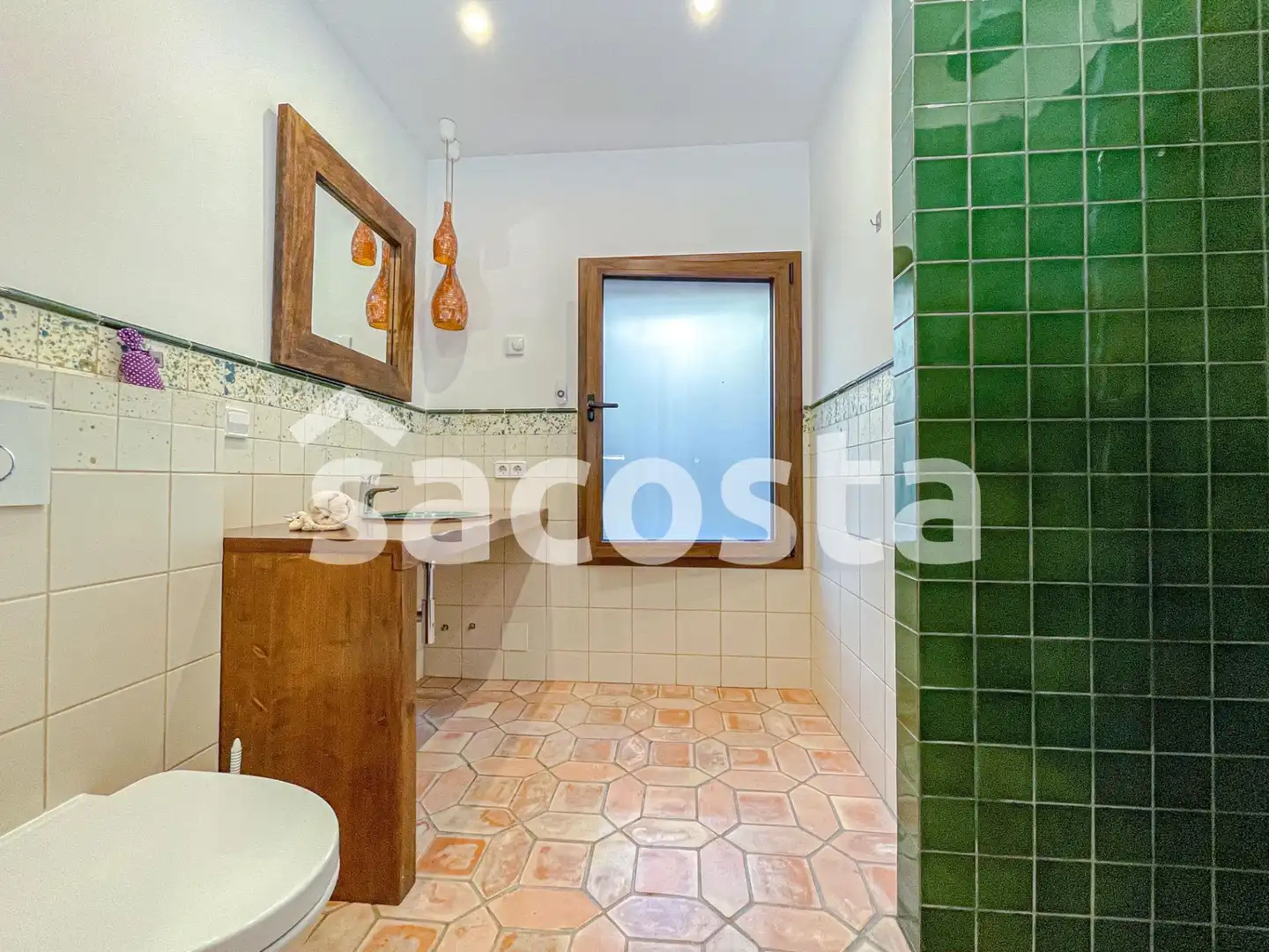 Baño de Casa o chalet en venta en Lloret de Mar con Aire acondicionado, Calefacción y Jardín privado