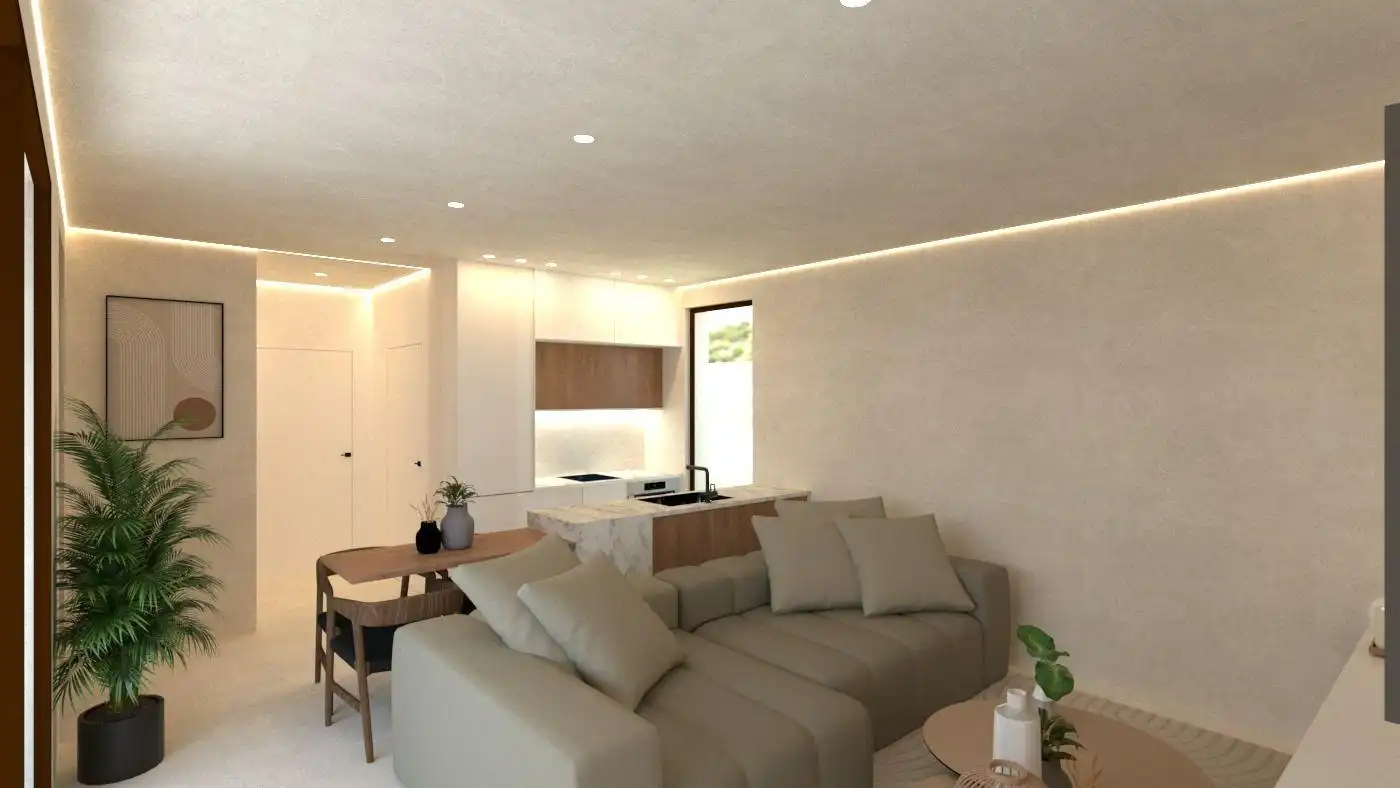 Sala d'estar de Casa o xalet en venda en Fortuna amb Terrassa i Piscina