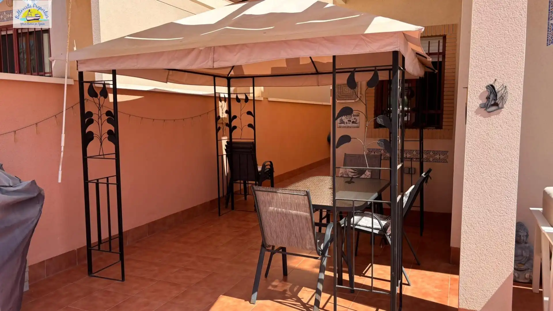 Terrassa de Casa o xalet en venda en Mazarrón amb Aire condicionat, Calefacció i Terrassa