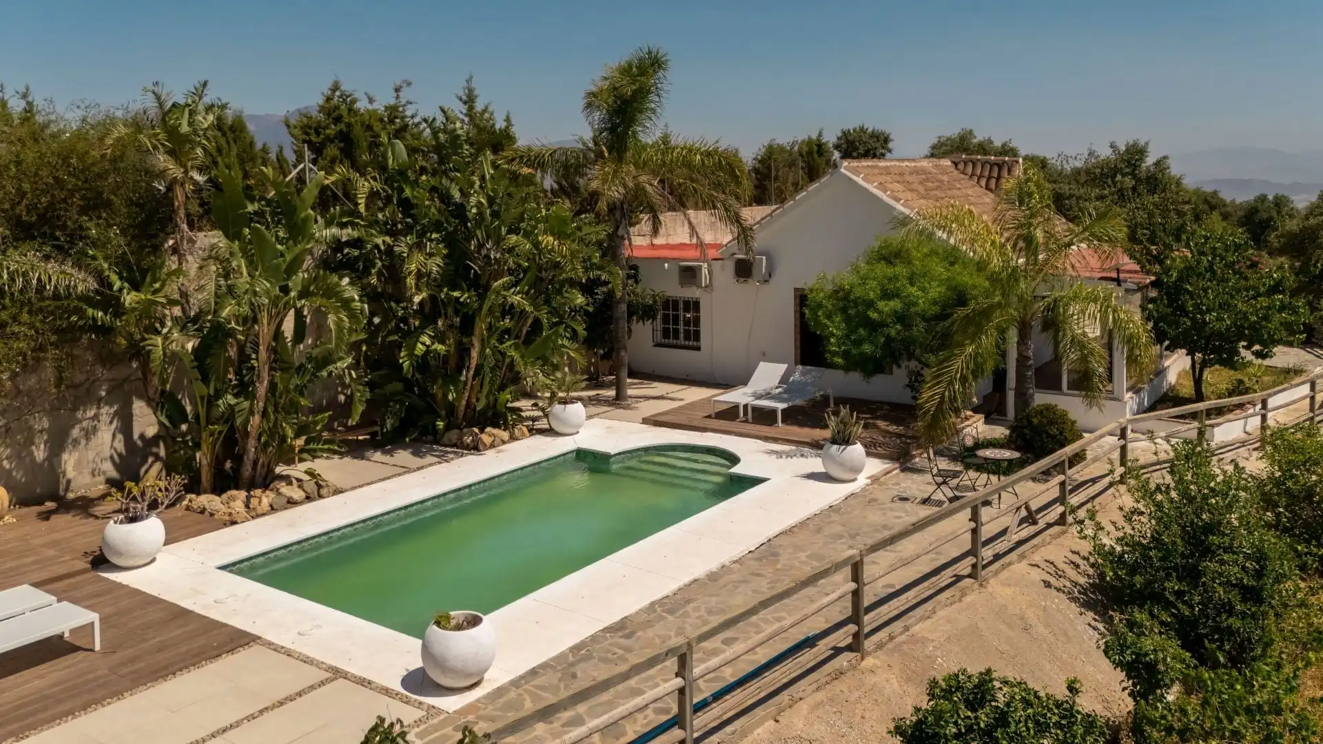 Piscina de Finca rústica en venta en Monda con Aire acondicionado y Piscina