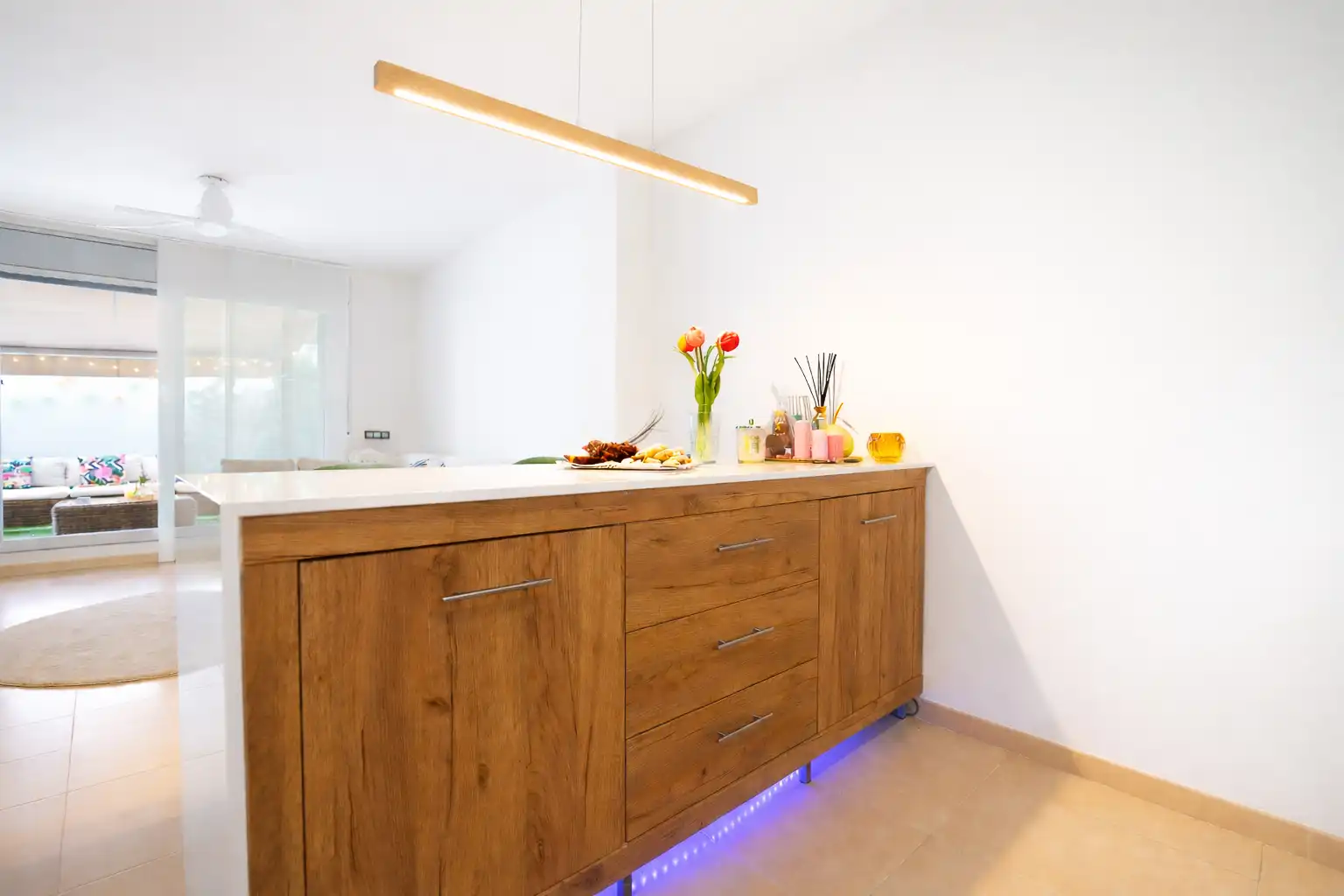 Kitchen of Flat for sale in Alcover  with Air Conditioner, Heating and Parquet flooring