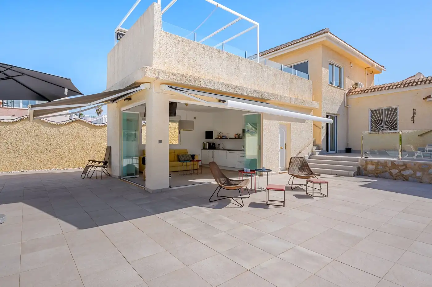 Terraza de Casa o chalet en venta en Rojales con Calefacción, Jardín privado y Terraza