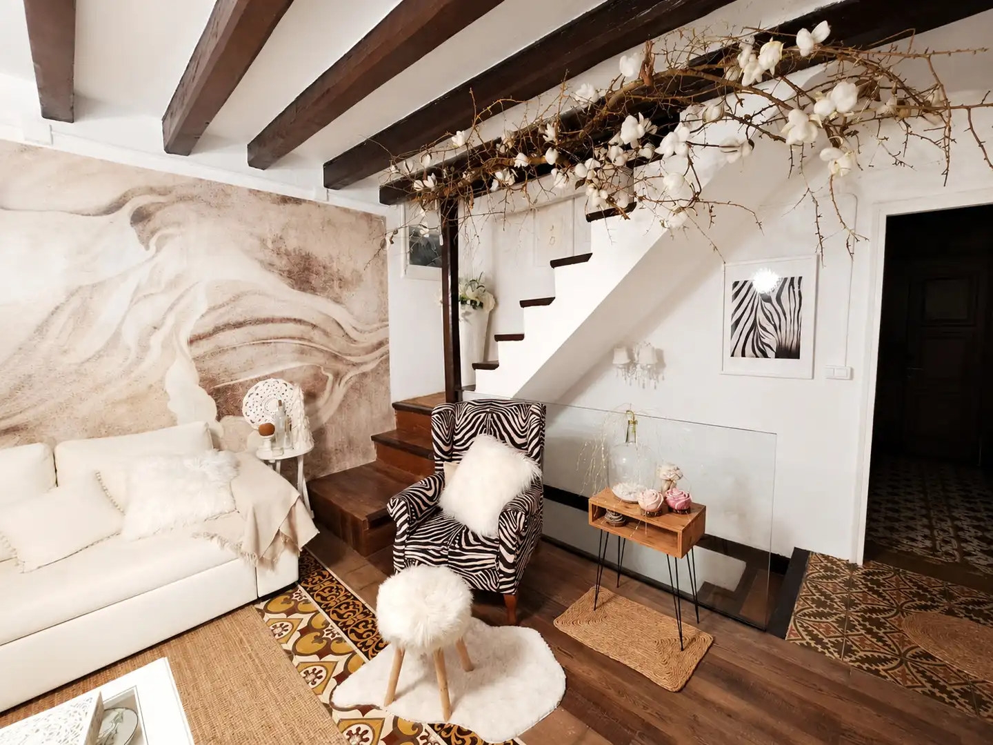 Sala de estar de Casa o chalet en venta en Solsona con Aire acondicionado, Calefacción y Amueblado