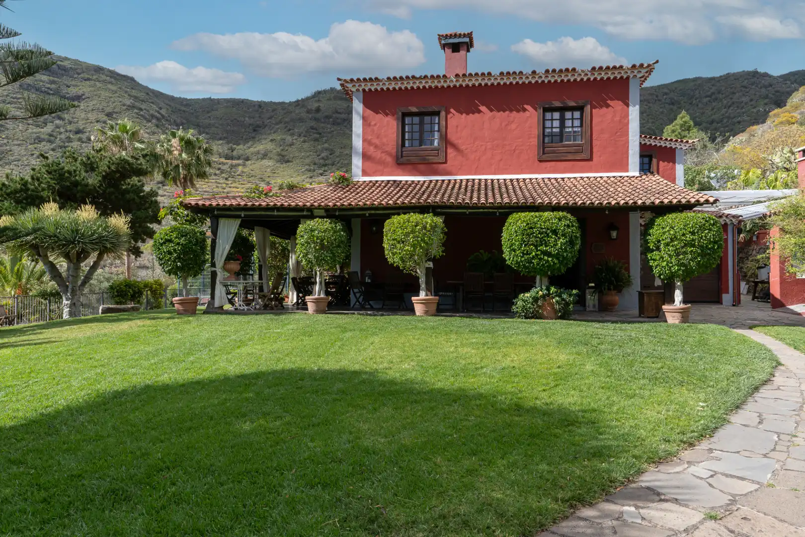 Jardín de Casa o chalet de alquiler en Tegueste con Jardín privado, Terraza y Amueblado